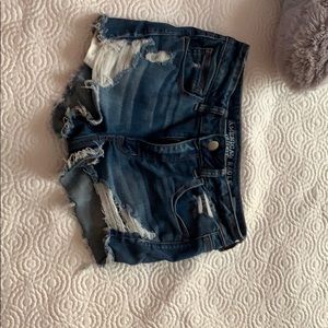 Medium Blue Denim shorts by American Eagle